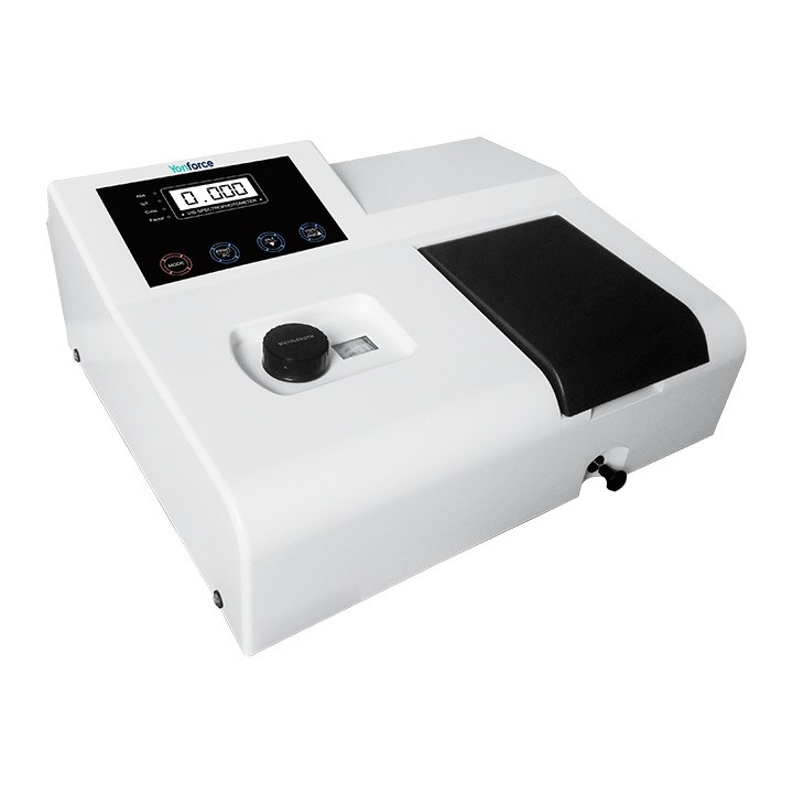 YF-721 可见分光光度计 320-1100nm波长，吸光度范围-3-3A，超低价格光度计